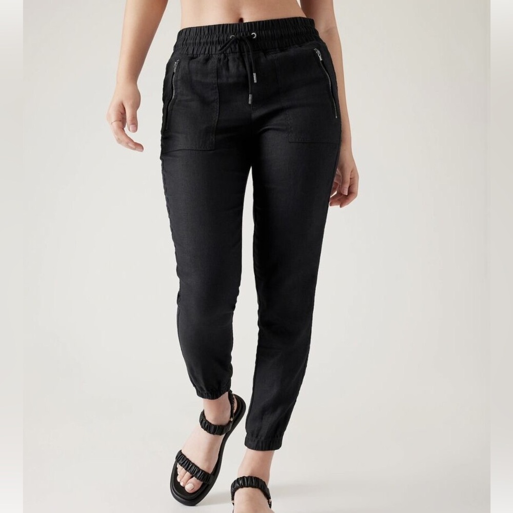 Athleta Cabo Linen Jogger